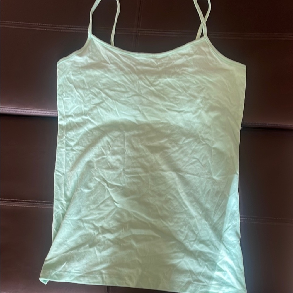Women's Cream Spaghetti Strap Top